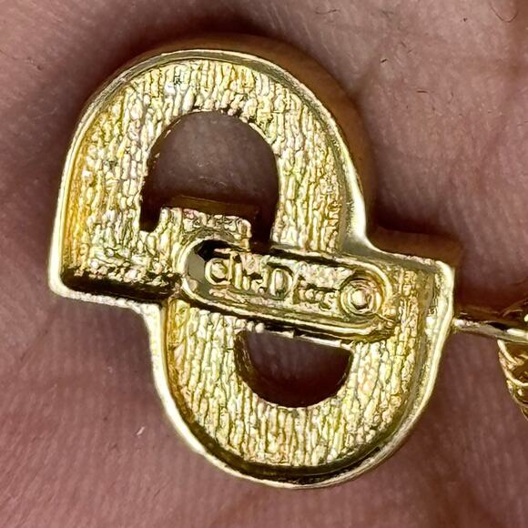 Dior Crystal ‘CD’ Pendant - Picture 5 of 7